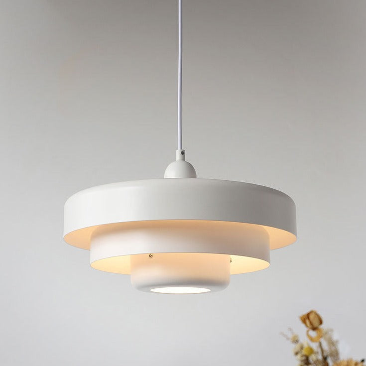 Modern Tiered Hanging Light Fixture