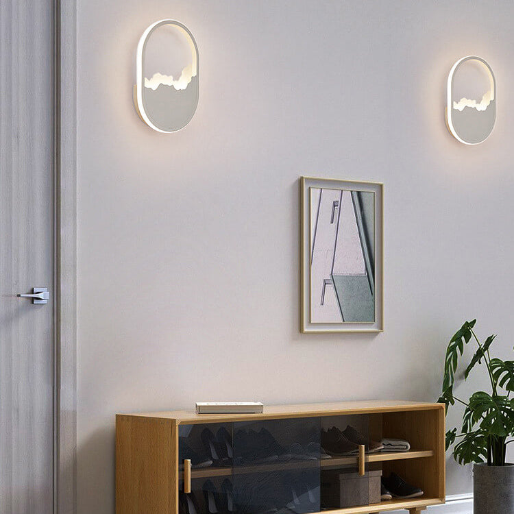 Modern Wave Pattern Wall Lamp