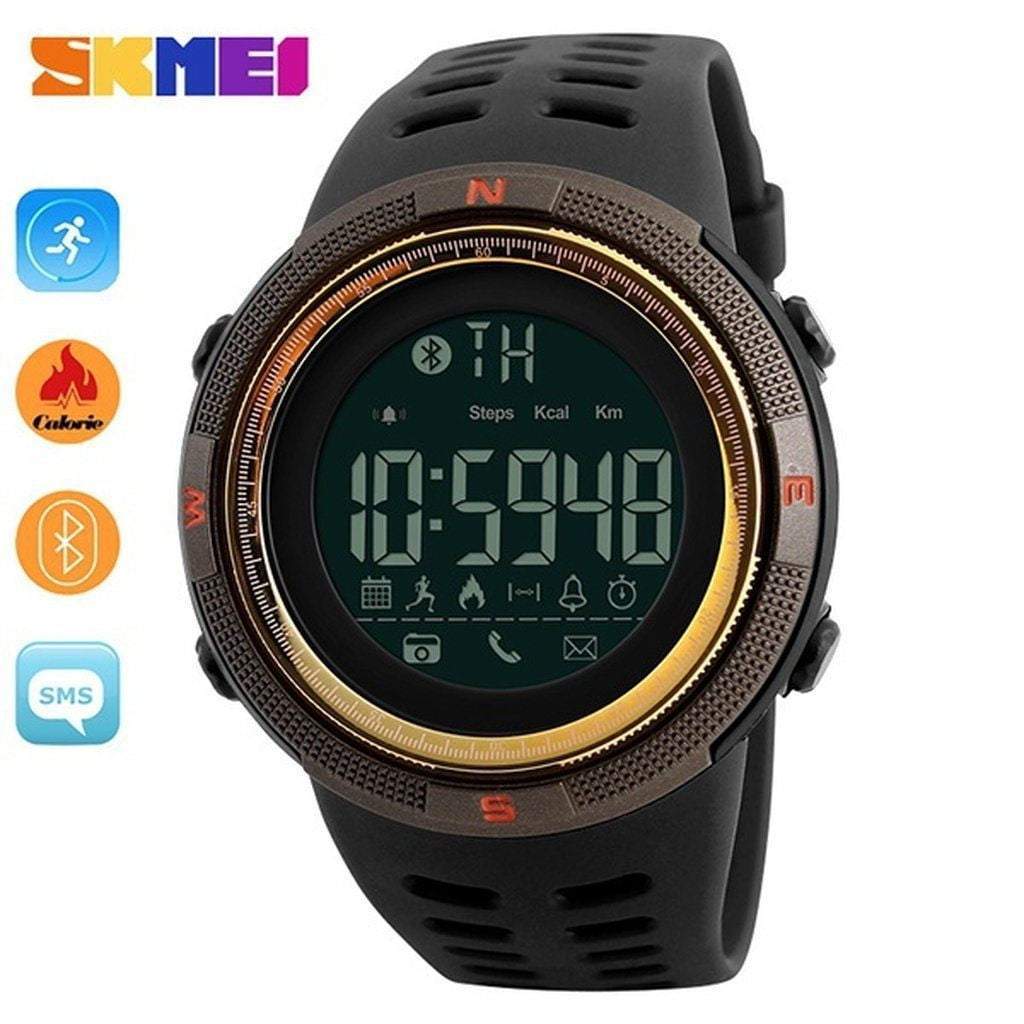 Fesara Men's Digital Fitness Tracker Watch