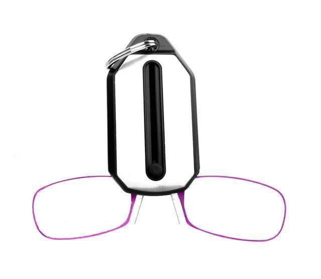 Compact Clip-On Reading Magnifier Glasses