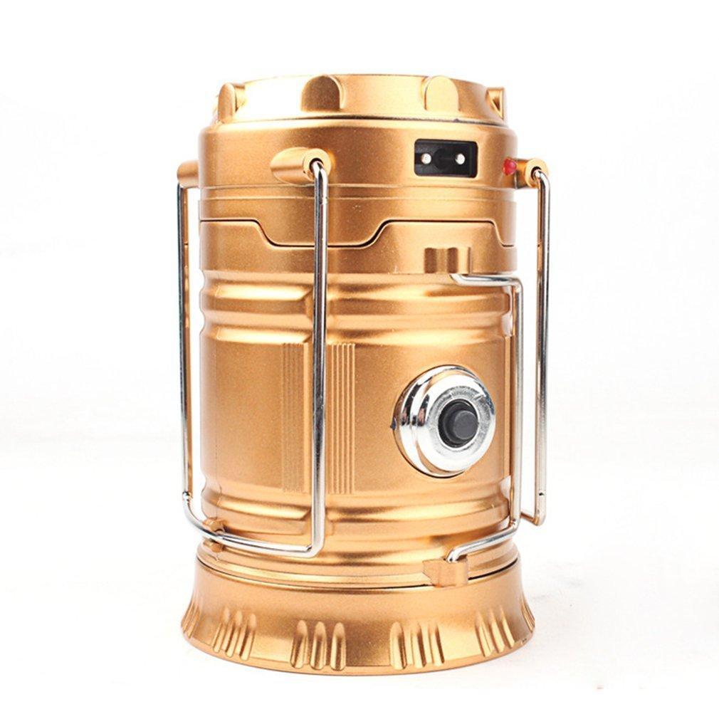 Outdoor Solar LED Camping Light Lantern Flashlight