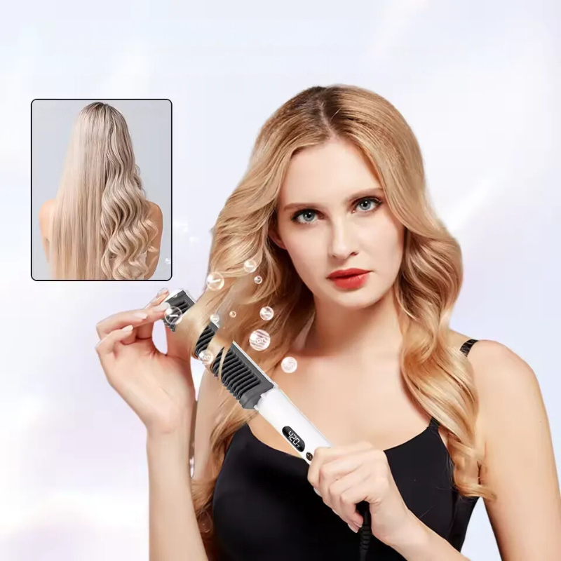 Versatile 2-in-1 Curling Iron & Flat Iron