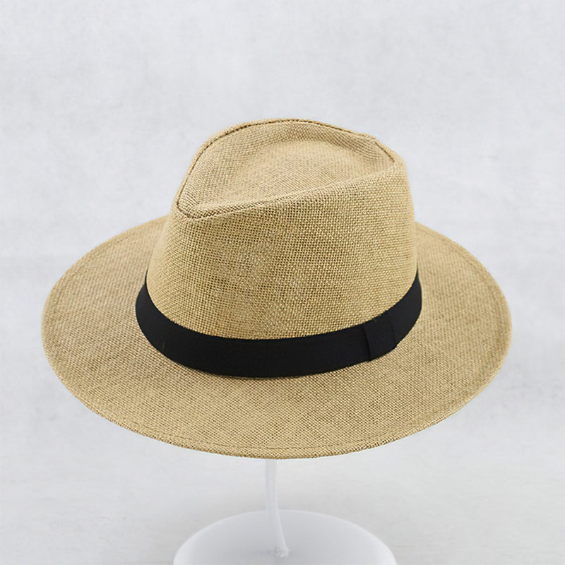 Elegant Summer Panama Hat with UPF 50+ Protection