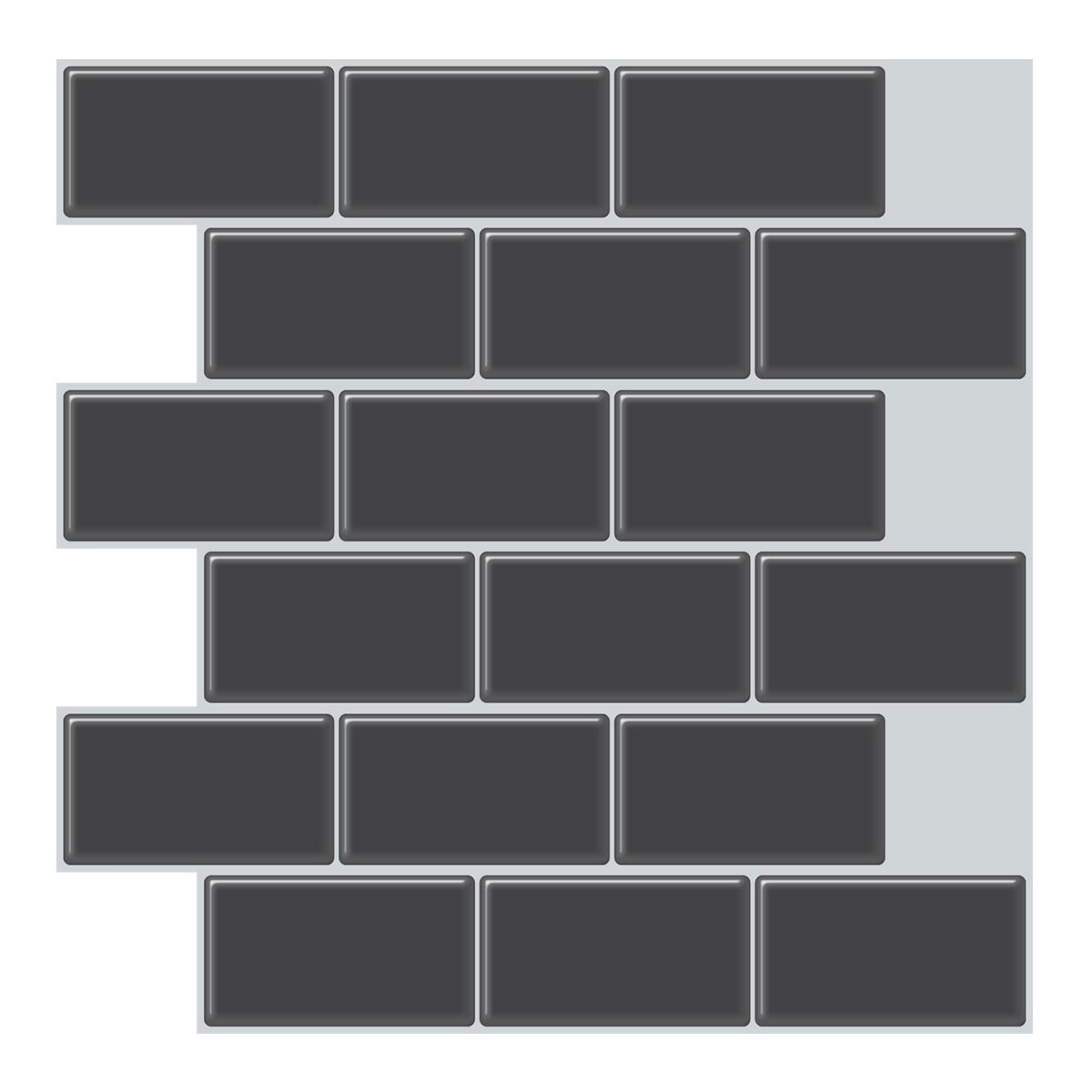 Easy Stick Vinyl Tile for Bathroom and Kitchen Walls
