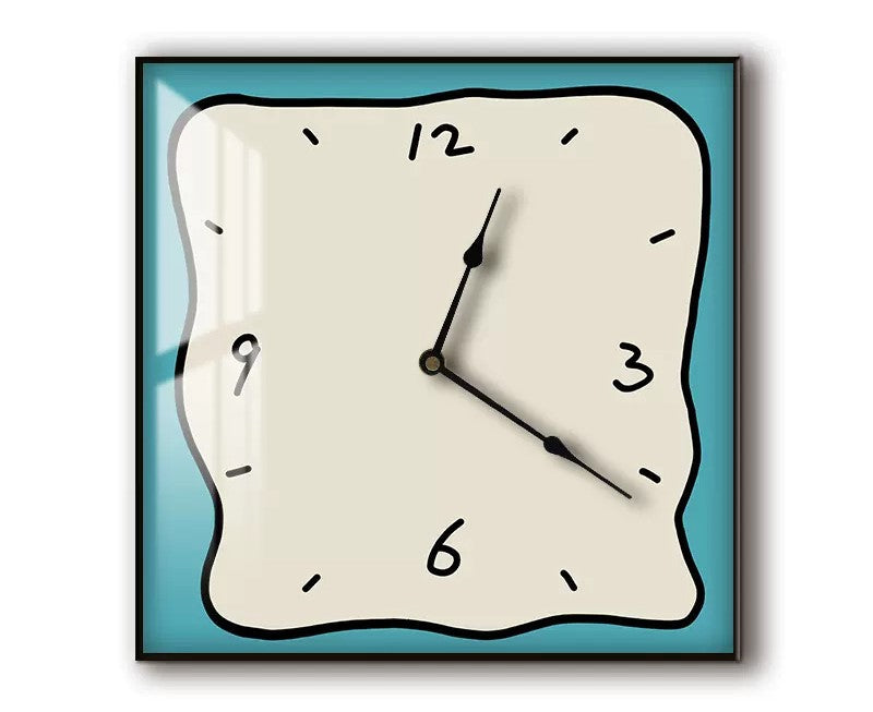 Unique Modern Metal Clock