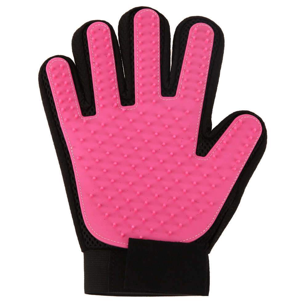 Gentle Pet Grooming Glove Brush