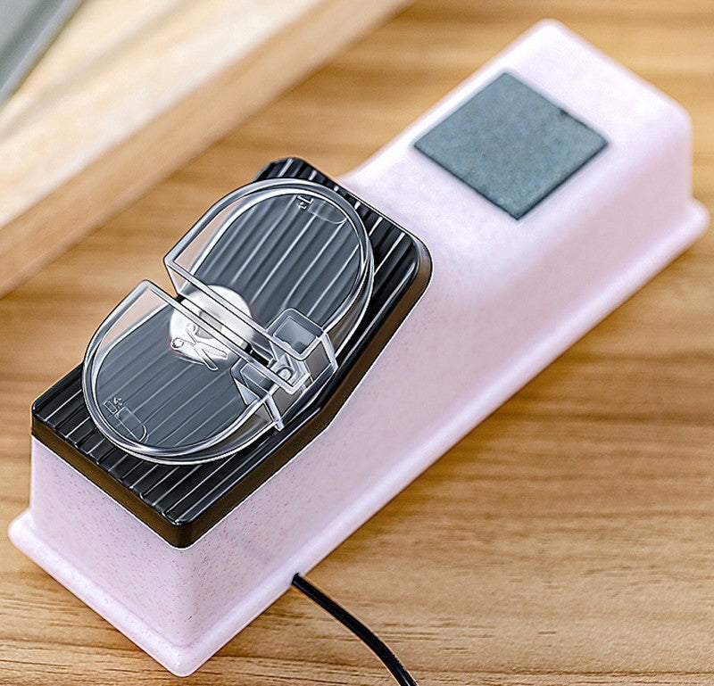 Easy Sharp Electric Knife Sharpener with 6 Replacement Stones