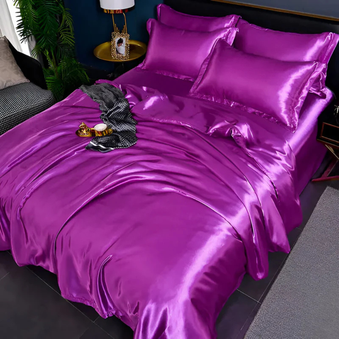 Plush Luxury Soft Silk Bedding Cover