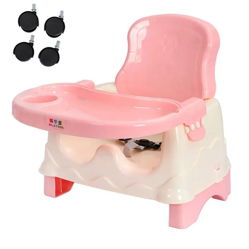 Fesara | Adjustable Baby Dining Chair with Tray & Harness