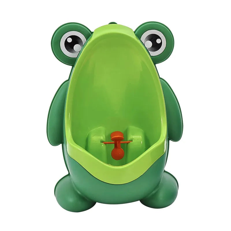 Colorful Kid's Frog Shaped Potty Training Urinal