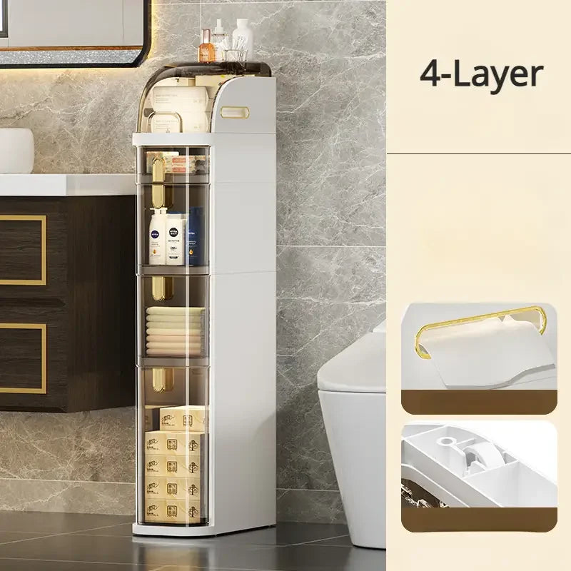 Mobile Bathroom Storage Cart