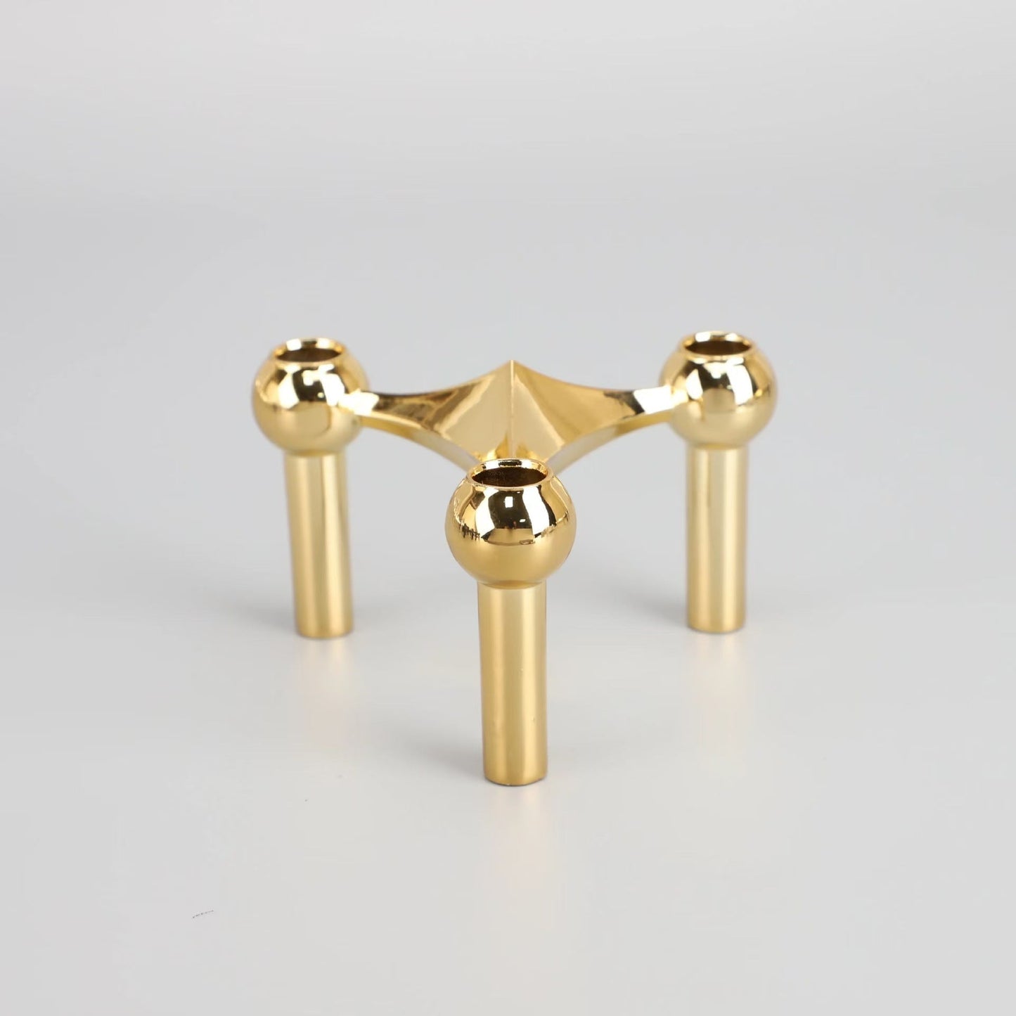 Unique Metal Candle Holder Decorative Centerpiece