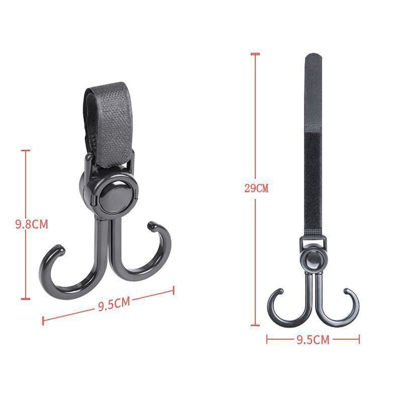 Fesara | Universal Stroller Clips for Diaper Bags