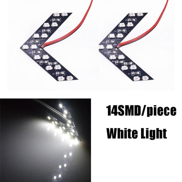 Bright 2PC LED Car Arrow Light Panels