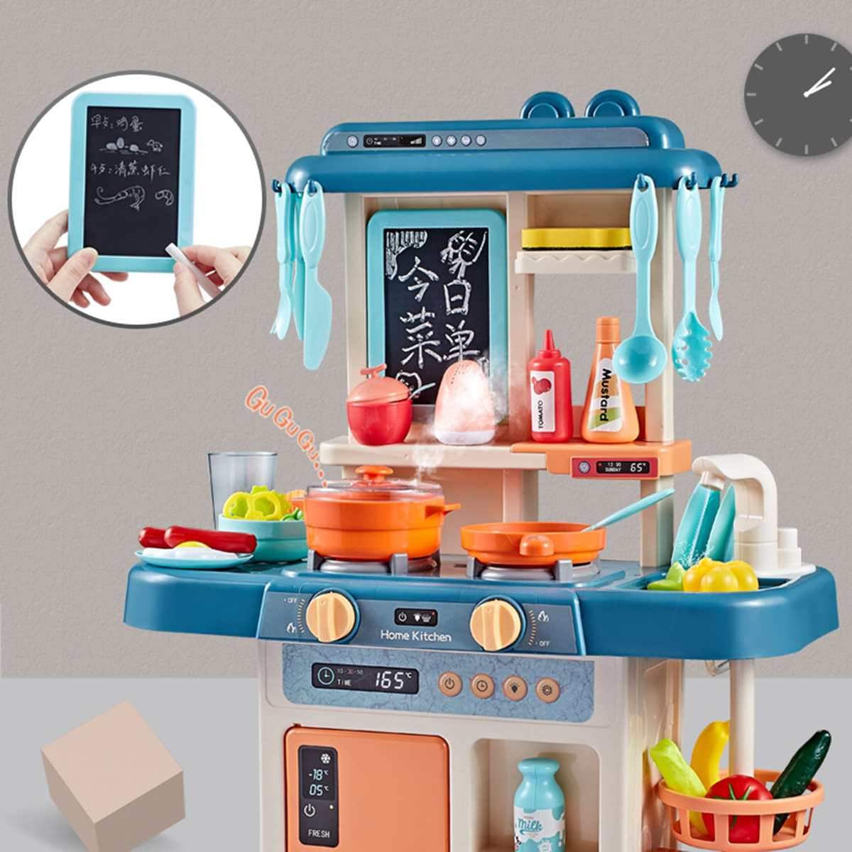 Kids Play Kitchen Sink Water Playset