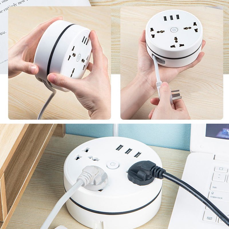 Compact Universal Power Plug Adapter