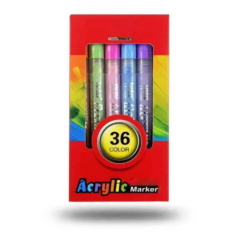 Vibrant Acrylic Paint Art Markers