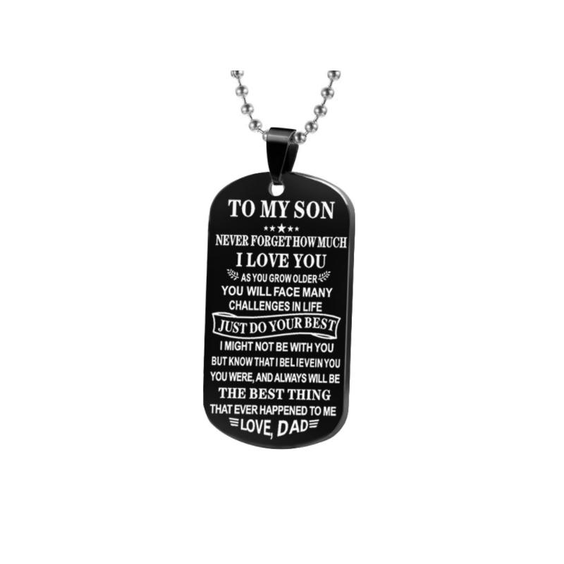 Personalized Kids Name Necklace Keychain