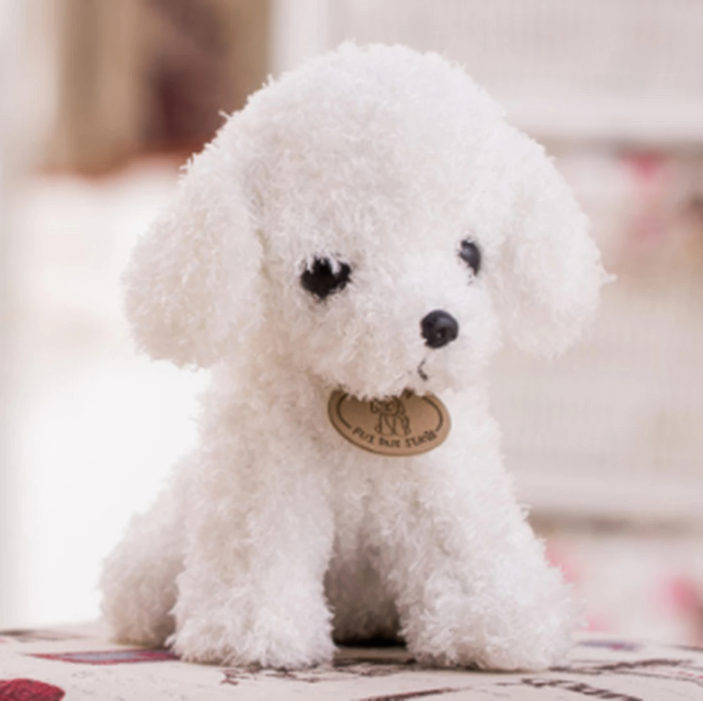 Cuddly Teddy Dog Toy - Soft Plush Friend for Children