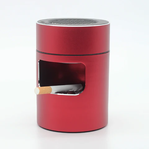 Portable Air Purifying Ashtray with Filter