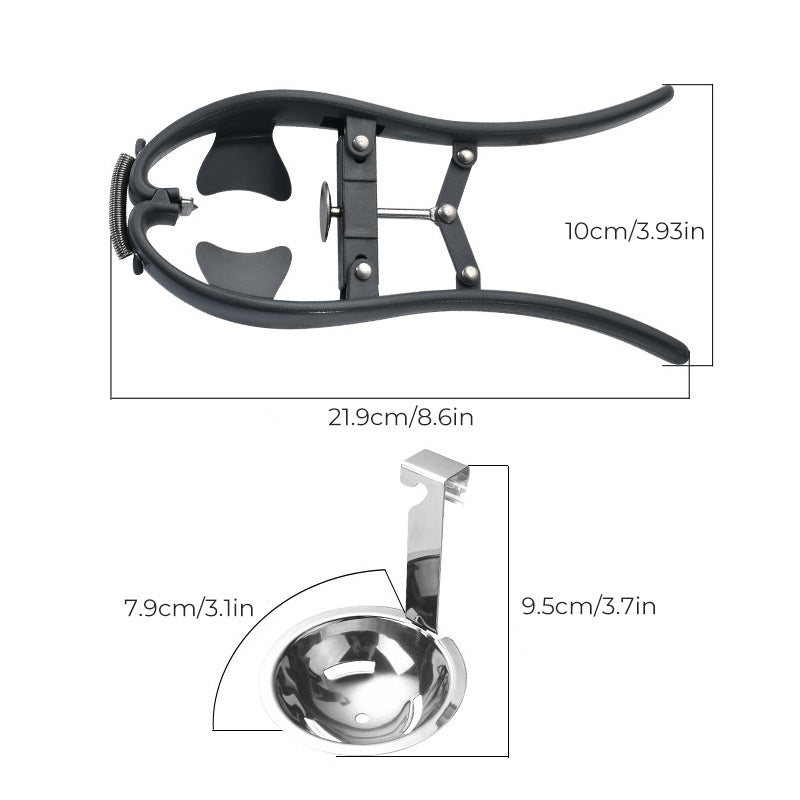 Easy 2-in-1 Egg Cracker Tool