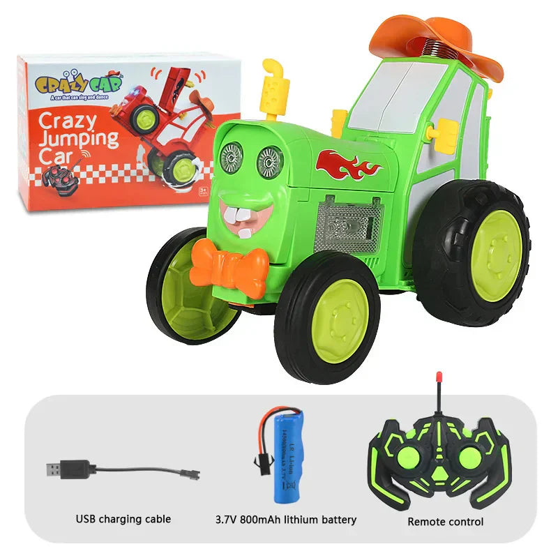 Turbo Powered RC Jumping Car