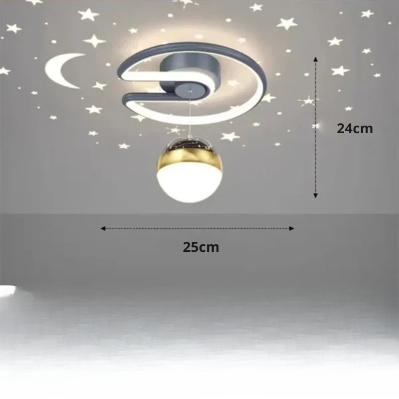Modern Dimmable LED Ceiling LightFixture