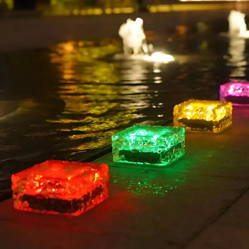 Eco Friendly Solar Garden Brick