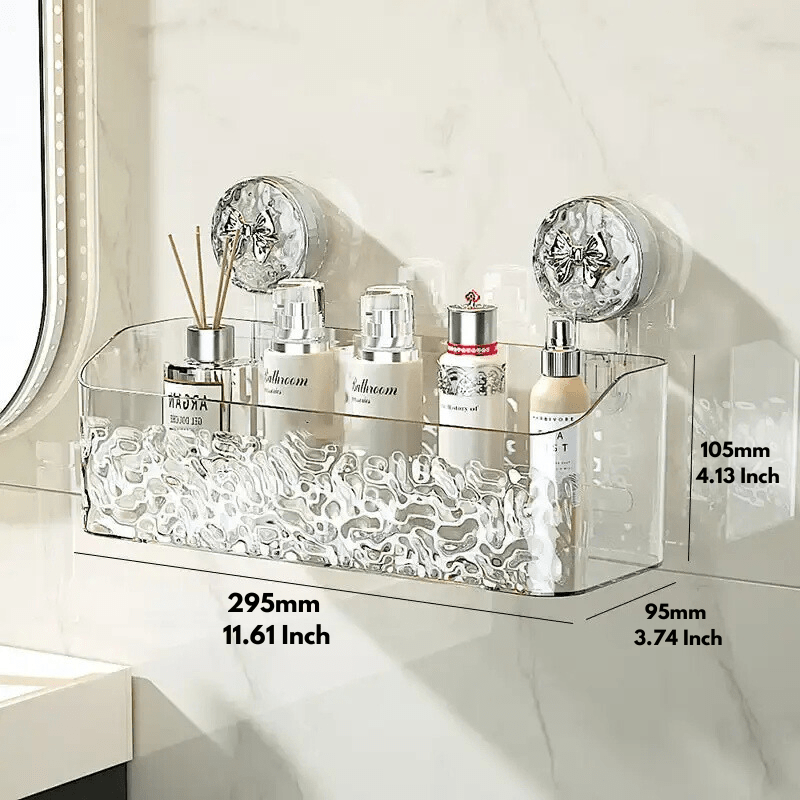 Practical Wall Shelf Storage Solution