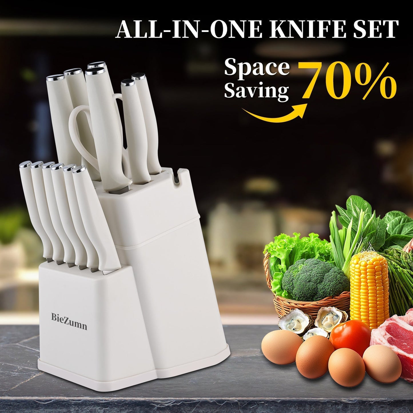 Premium Sharp Kitchen Knife Collection