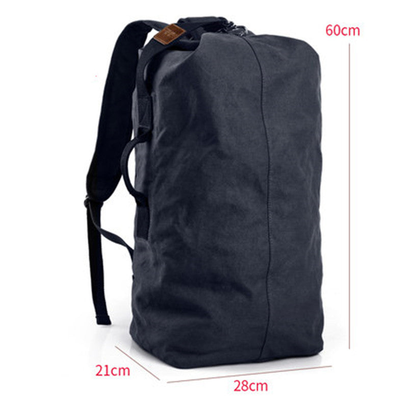 Spacious Durable Canvas Hiking Backpack