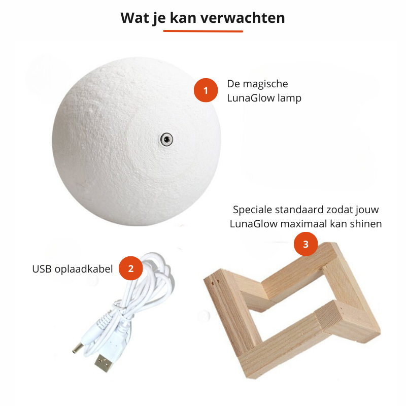 Bright Moon Night Table Lamp