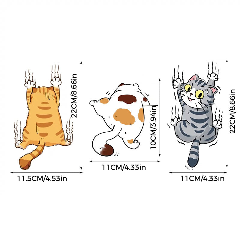 Funny Kitty Car Decal Sticker
