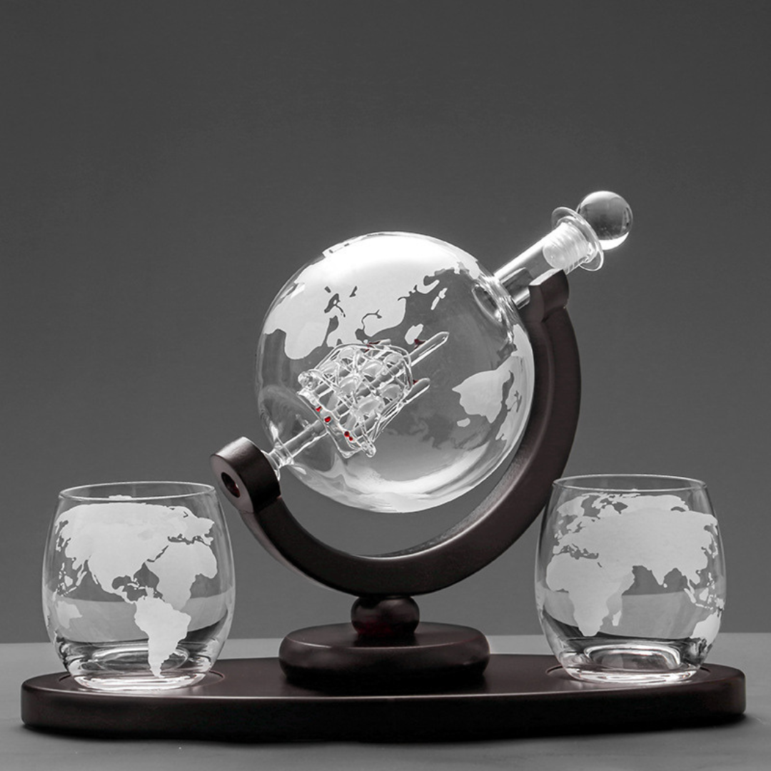 Luxury Whiskey Decanter Gift Set for Home Bar