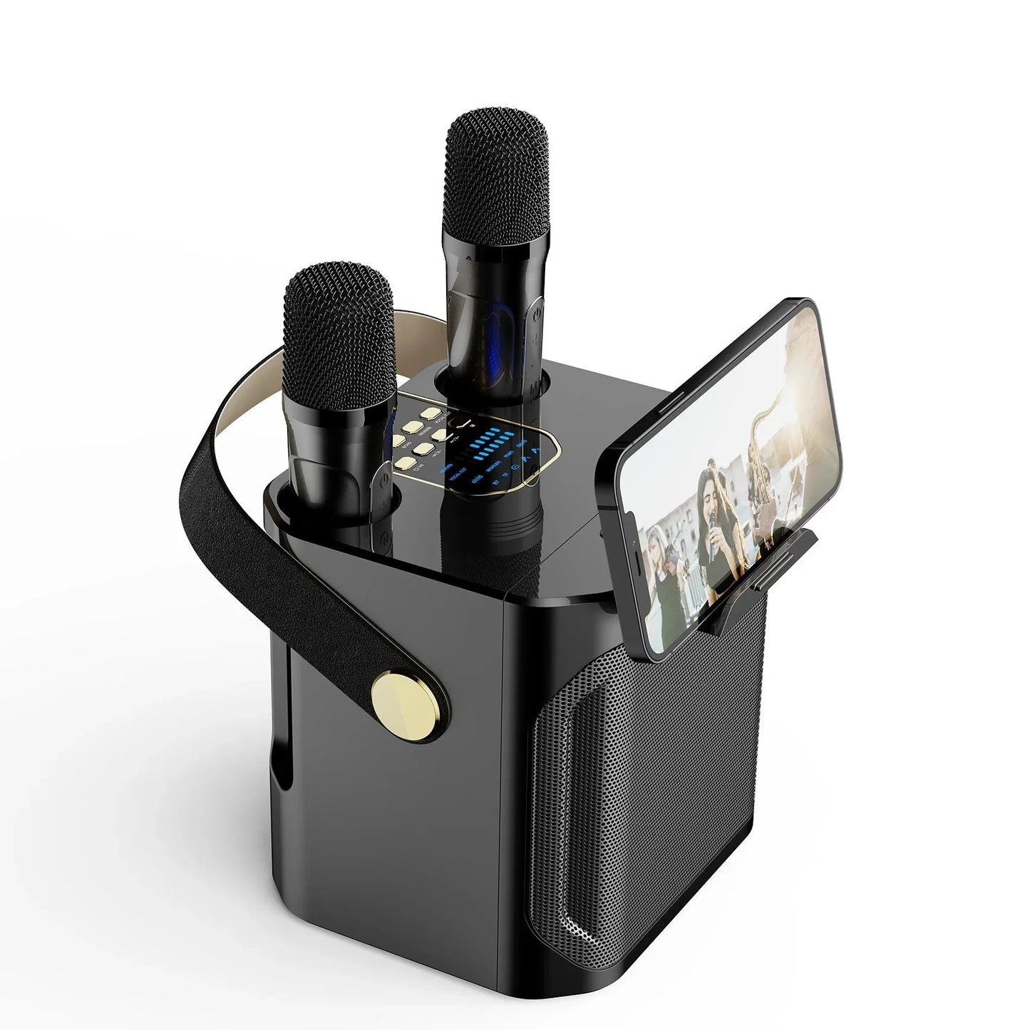 Portable Wireless Karaoke Speaker with Microphone