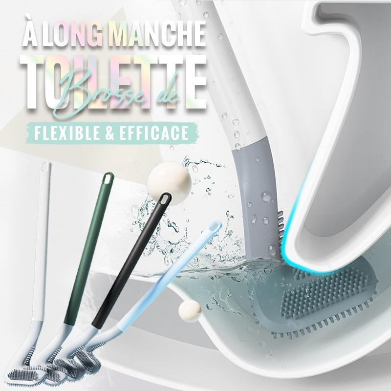 Easy Clean Toilet Brush with Long Handle