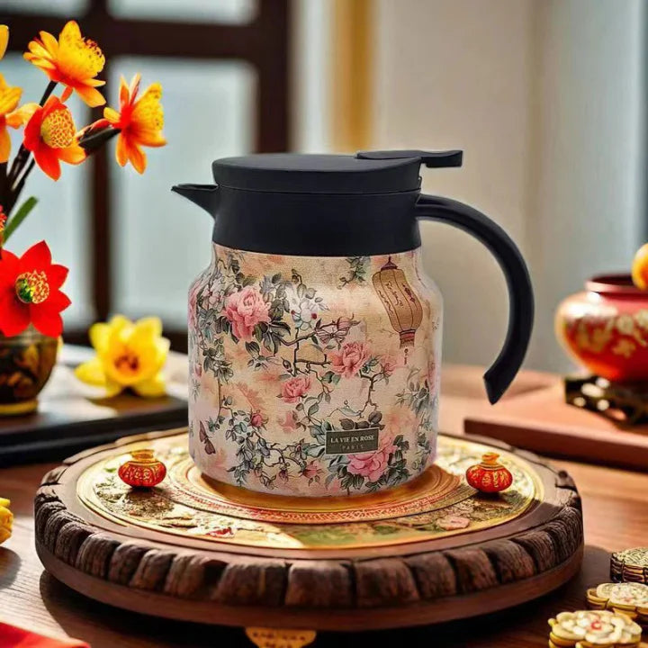 Large 1000ml Thermal Tea Pot with Infuser