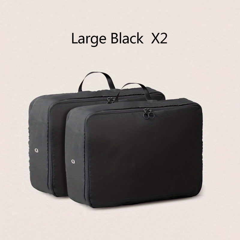 Stylish Double Zipper Travel Bag