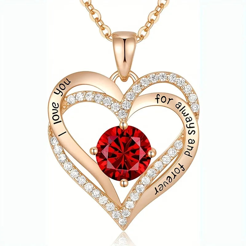 Beautiful Rose Necklace in Gift Box