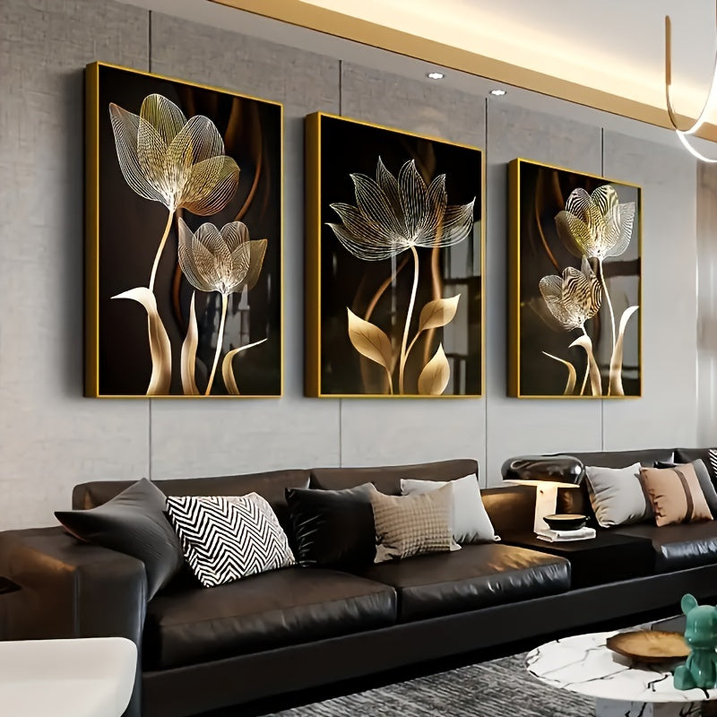 Beautiful Floral Canvas Wall Art Decoration