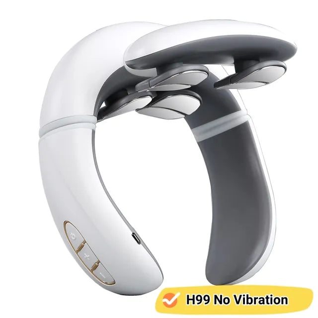 Compact Portable Neck Massager Device