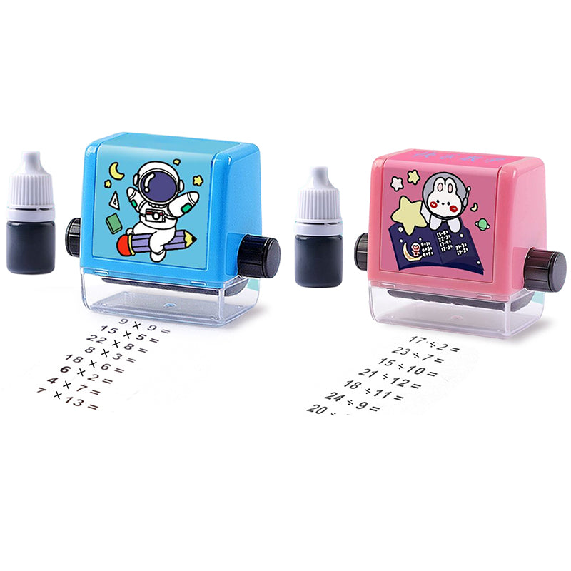 Fun Math Stamp for Kids Learning Tables
