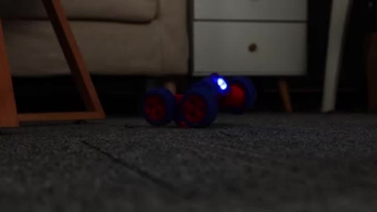 Turbo Stunt Car with Lights and Water Effects