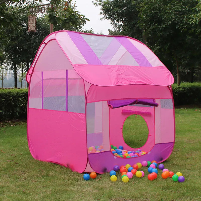 Vibrant Kids Playhouse - Fun Indoor Outdoor Play Tent