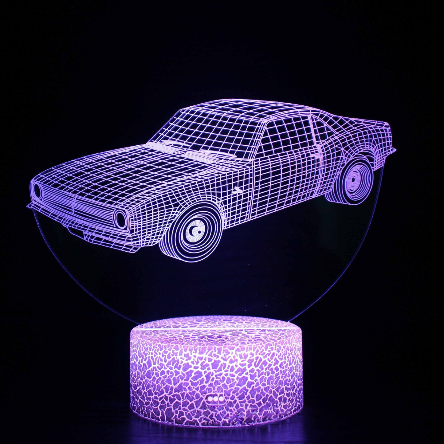 Cool 3D LED Night Lamp Dimmable Table Light
