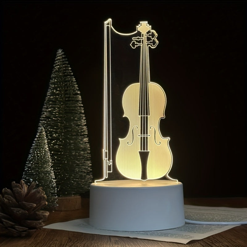 Beautiful Globe Cello Table Lamp