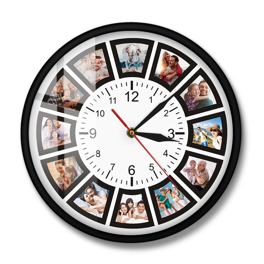Custom Picture Frame Wall Clock