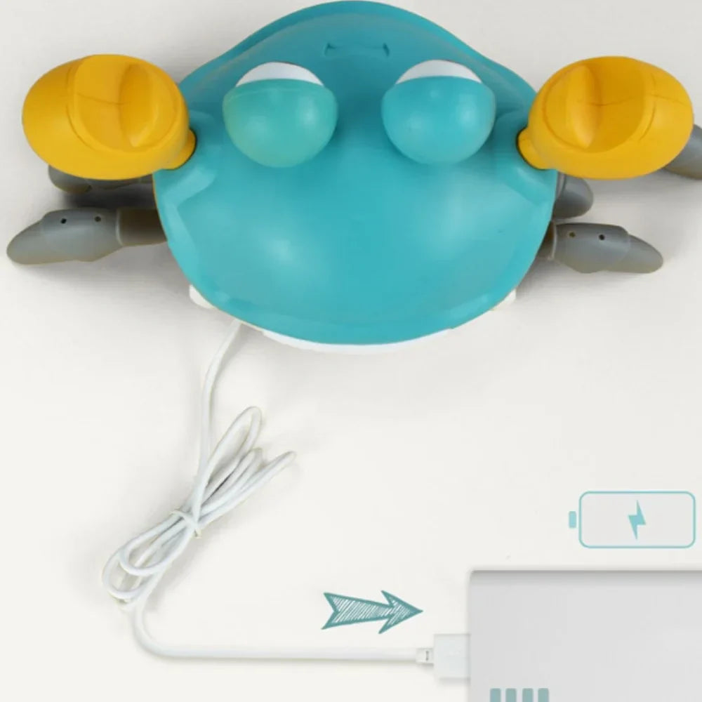 Fun Baby Crawl Toy Interactive Crab