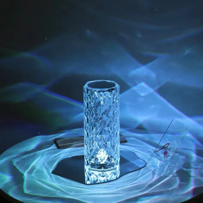 Luxury Glass LED Table Lamp