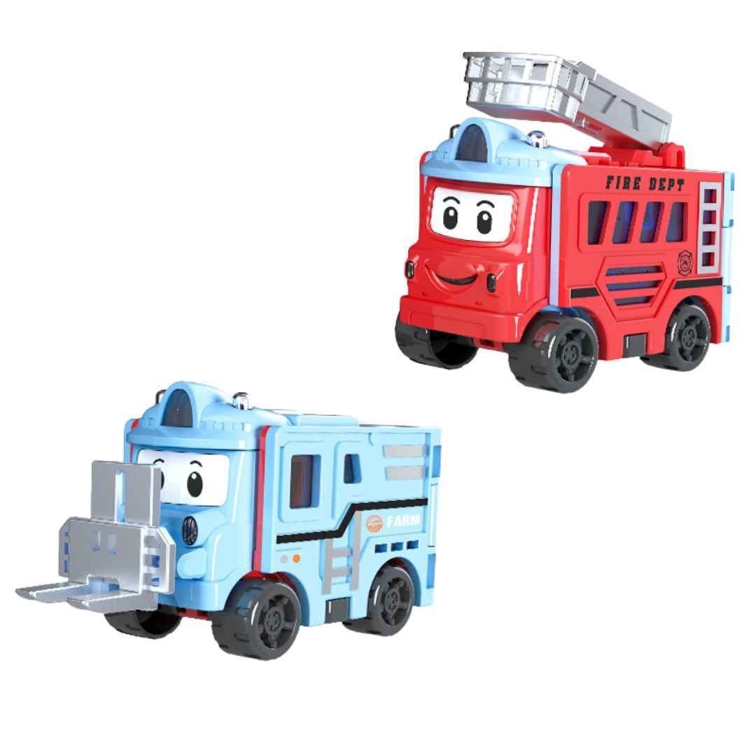 Cool 2 in 1 Convertible Toy Cars